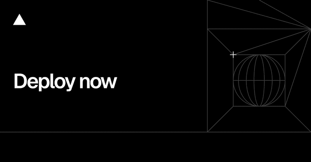 New Project – Vercel